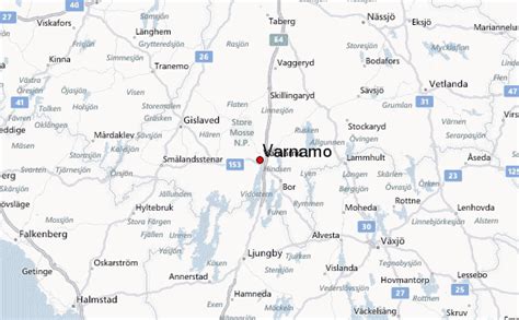 varnamo sweden map